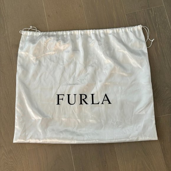 Furla yellow/beige leather tote bag - Picture 10 of 11
